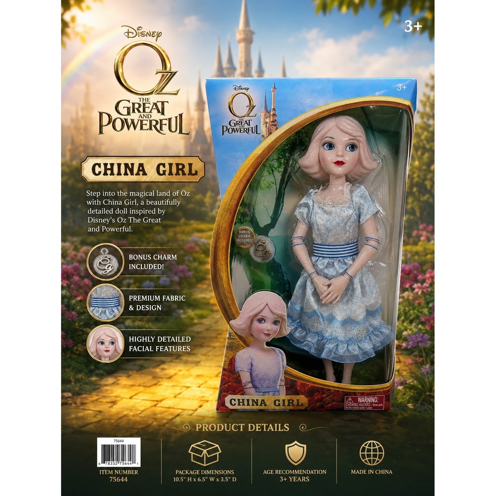 Disney Oz The Great and Powerful China‎ Girl Doll Jakks Pacific 75644 New